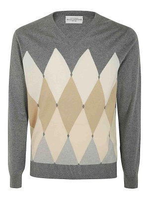 BALLANTYNE: v necks - V Neck Pullover