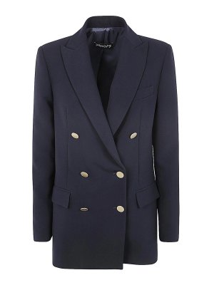 【Stella McCartney】NAVY BLUE FUR JACKET Stella McCartney - Navy Blue Fur Look Coat
