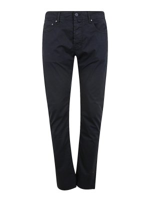 JACOB COHEN: straight leg jeans - Bard Slim Fit Five Pockets Denim