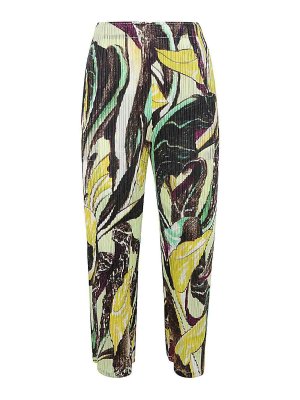 PLEATS PLEASE ISSEY MIYAKE: Pantalons casual - Pantalons Décontractés - Vert