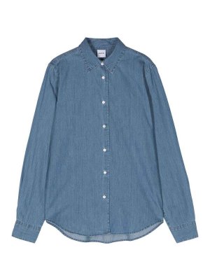 ASPESI: Chemises - Chemise - Bleu