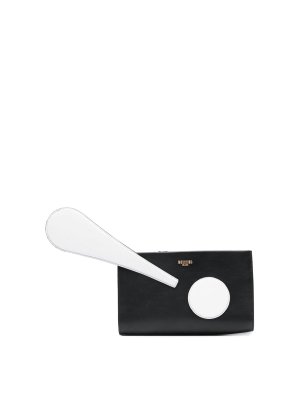 MOSCHINO: Clutches - Clutch - Schwarz