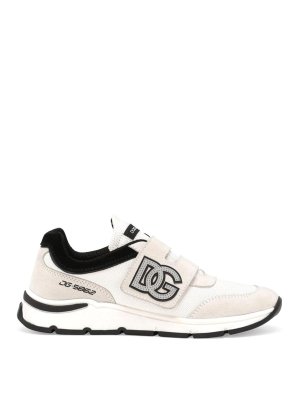 Dolce & Gabbana Jr: Chaussures de sport - Baskets - Noir