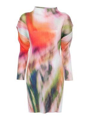 PLEATS PLEASE ISSEY MIYAKE: knee length dresses - Dress