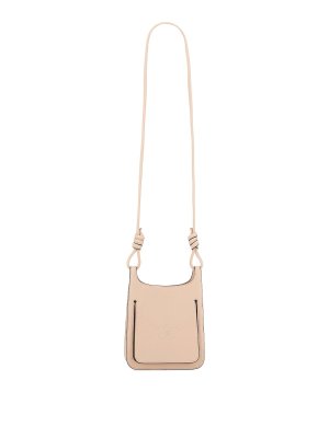 ショルダーバッグ・ポシェット PATOU Women Shoulder Bags BA0115101455P Pink Patou Pink Leather Crossbody Bag - Nude & Neutrals