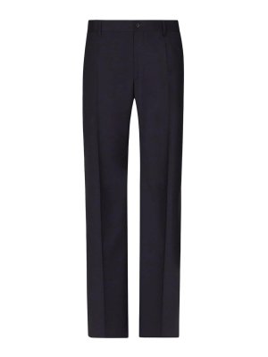 DOLCE & GABBANA: Pantalones de sastrerìa - Shorts - Azul