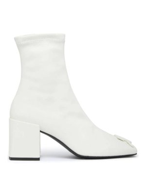 Courreges: Stiefeletten - Stiefeletten - Weiß
