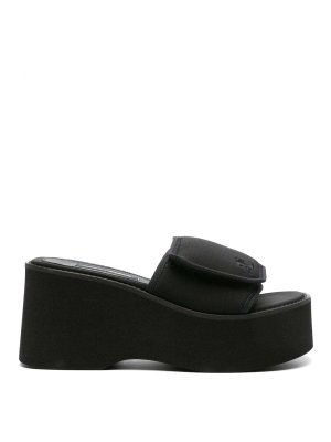 Courreges: Sandalias - Sandalias - Negro