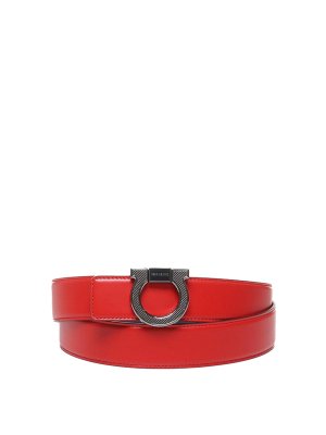 FERRAGAMO: Ceintures - Ceinture - Rouge
