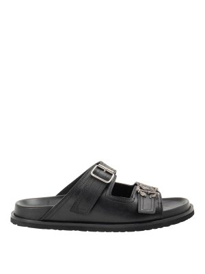 Bally Nolan sandals - Black - Men | MSS03HVT012U901 | thebs.com