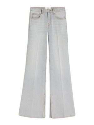 AMI PARIS: Jeans évasés - Jean Bootcut - Gris
