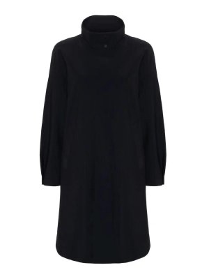 Moorer Jill jacket with zip - Black - Women | JILLSTPU0001
