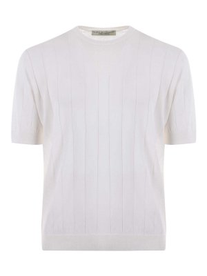 Zanone Cotton T-shirt - Blue - Men | 812597ZG380Z3945 Zanone Cotton T-shirt - Blue - Men | 812597ZG380Z3945