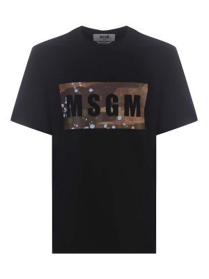 MD75 Linen T-Shirt - Black - Men | MD10277BASIC | thebs.com