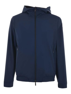 Moorer Blue Casual Jacket - Blue - Men | MOUGI100023STPU0498