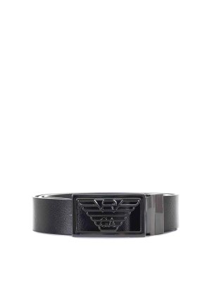 EMPORIO ARMANI: belts - Leather Belt