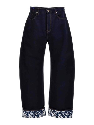 パンツ courreges sailor denim baggy pants courrèges SAILOR BLUE DENIM BAGGY PANTS | REVERSIBLE