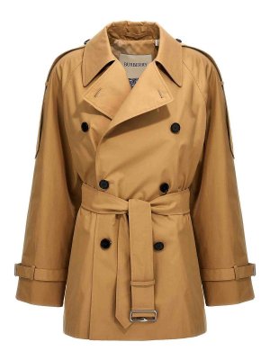 Burberry short coats for women's Beige 2025 | thebs.com