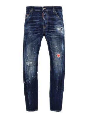 DSQUARED2: straight leg jeans - Sexy Twist Jeans