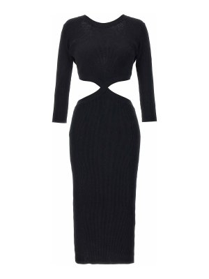 Dolce & Gabbana Milan Stitch Dress - Black | F6ARTTFUGN7N0000