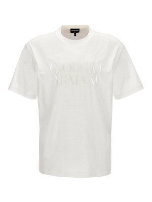 Giorgio Armani tops shirts for men s White 2024 Shop online at THEBS