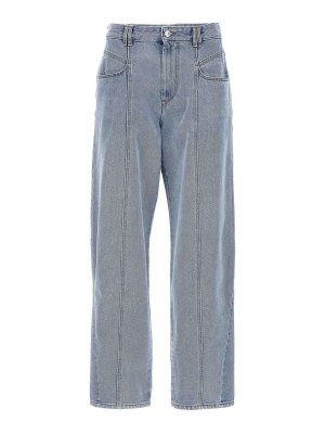 ISABEL MARANT: straight leg jeans - Vetan Jeans