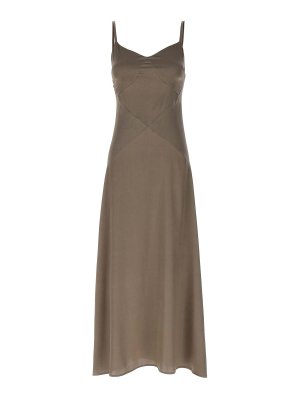 Le Twins Cervia Dress - Brown - Women | CERVIALUNGOBRONZO