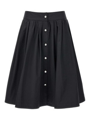 Tom Ford Croc Print Skirt - Blue - Women | GCL871LEX306HB784