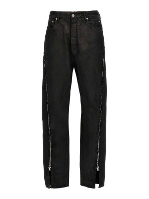 RICK OWENS: Jeans boot-cut - Jeans Boot-Cut - Negro