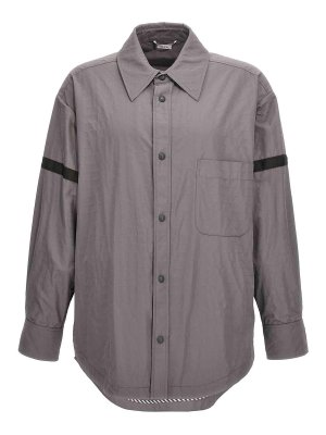 THOM BROWNE: shirts - Snap Front Overshirt