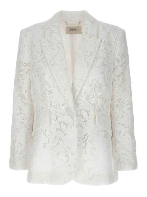 ZIMMERMANN: Vestes de costume - Blazer - Blanc