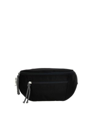 ◆GCDS◆ LOGO BELT BAG DKXAA21090WH GCDS logo-embroidered Belt Bag | Black | FARFETCH