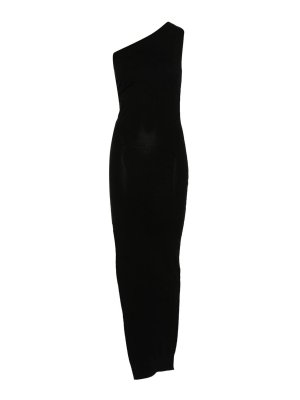 RICK OWENS: evening dresses - One-Shoulder Long Dress