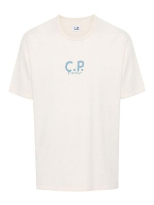 C.P. COMPANY: Camisetas - Camiseta - Blanco