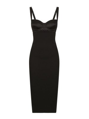 DOLCE & GABBANA: ニーレングスドレス - 膝丈ドレス - 黒