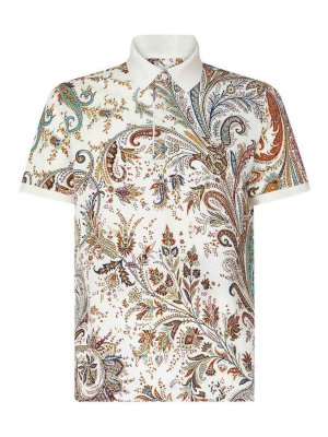 ETRO: Polos - Polo - Blanco