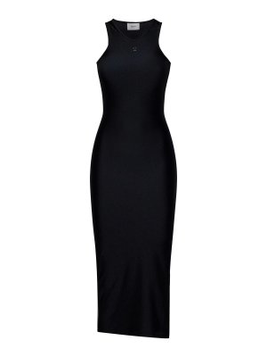 ワンピース IBRIGU SS24 GEORGETTE WRAPPED DRESS (11IB.DRESS30 BLACK) Ibrigu Georgette Wrapped Dress - Black - Women