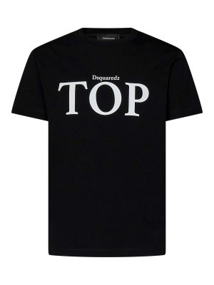 DSQUARED2: Camisetas - Camiseta - Negro