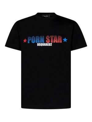 DSQUARED2: Camisetas - Camiseta - Negro