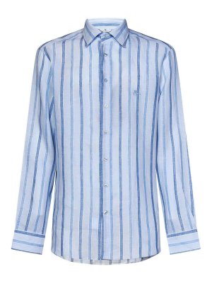 ETRO: Camisas - Camisa - Azul