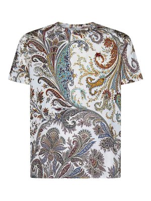 ETRO: Camisetas - Camiseta - Blanco