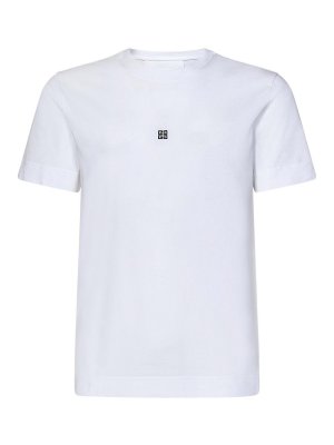 Givenchy Cotton Jersey T-Shirt - Black - Men | BM716G3YCD001