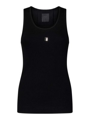 GIVENCHY: Tops & Tank tops - White Cotton Tank Top