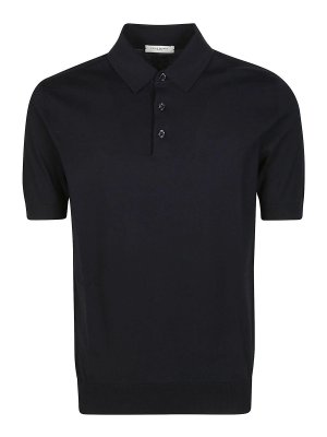 Paolo Pecora: Poloshirts - Poloshirt - Blau