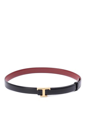 TOD'S: belts - T Logo Belt