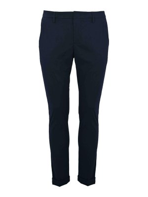 DONDUP: casual trousers - Gaubert Trousers In Cotton