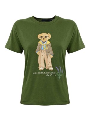 POLO RALPH LAUREN: t-shirts - T-Shirt With Polo Bear Print