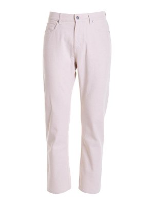 ROBERTO CAVALLI: Bootcut - Bootcut Jeans - Weiß