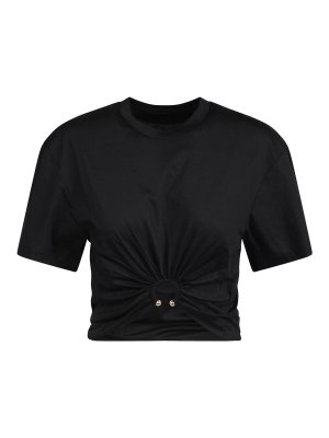Coperni Cut-Out T-Shirt - Black - Women | COPJS54545BLACK