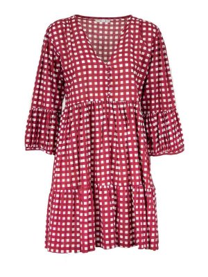 ELLEBLUE: knee length dresses - Brigitte midi dress